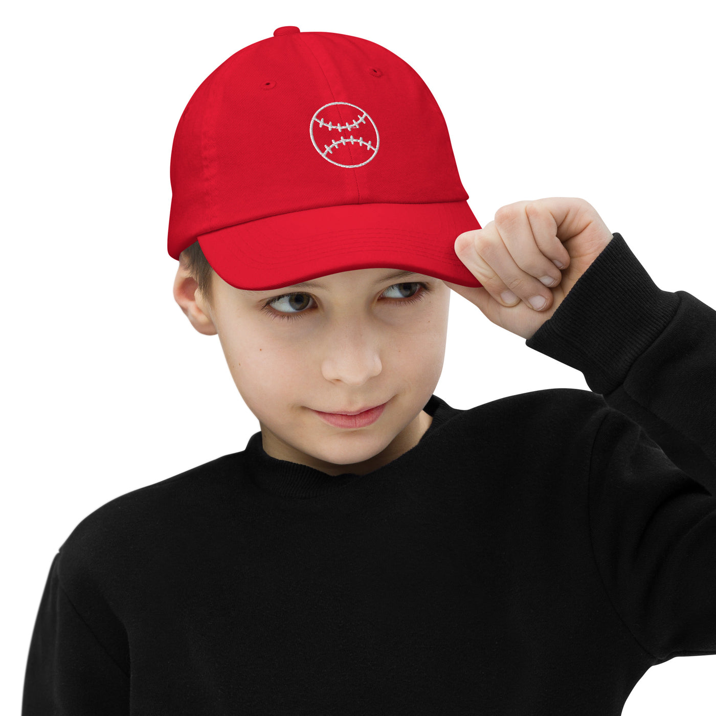 Youth baseball cap