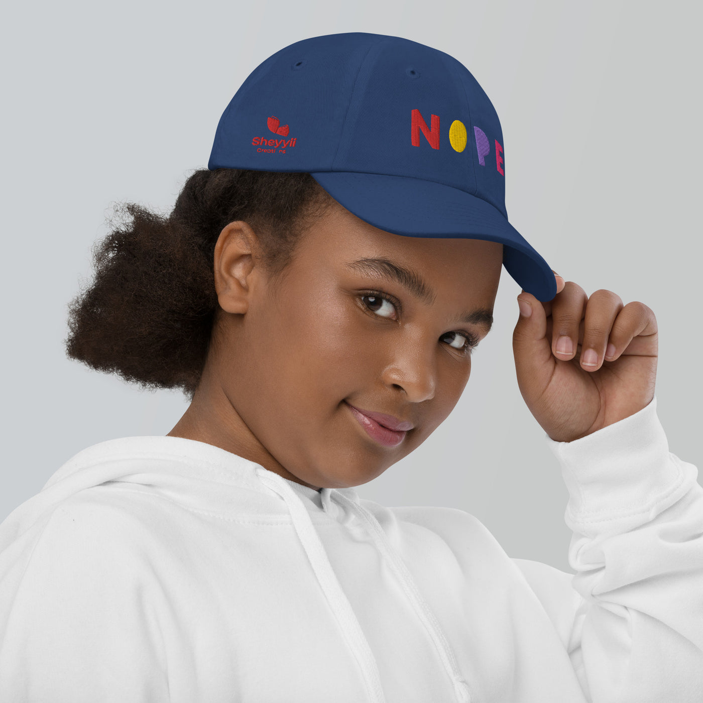 Youth baseball cap